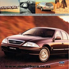 Ford Fairmont & Fairmont Ghia Car Brochure 1998-nz-brochures-Model Barn