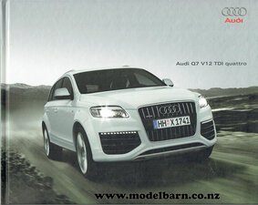Audi Quattro Q7 V12 TDI Car Sales Brochure 2008-other-brochures-Model Barn