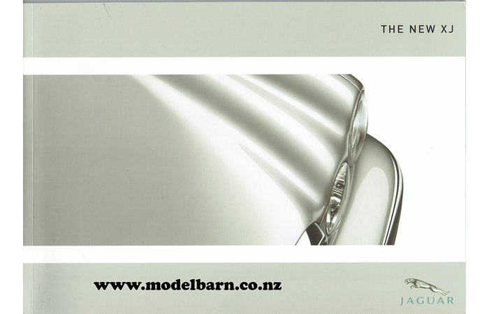 Jaguar New XJ Range Car Brochure