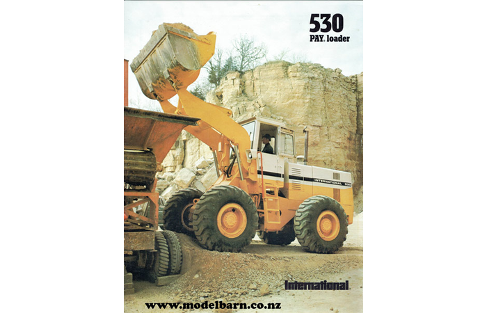 International 530 Pay Loader Brochure 1977