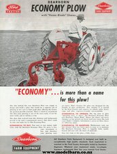 Dearborn Economy Plough Brochure 1950-other-brochures-Model Barn