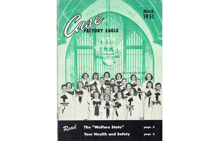 Case Factory Eagle Magazine March 1951