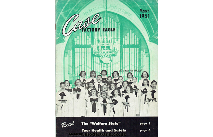 Case Factory Eagle Magazine March 1951