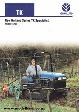 New Holland TK75V Crawler Tractor Brochure-other-brochures-Model Barn