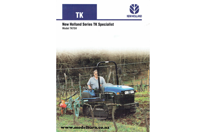 New Holland TK75V Crawler Tractor Brochure