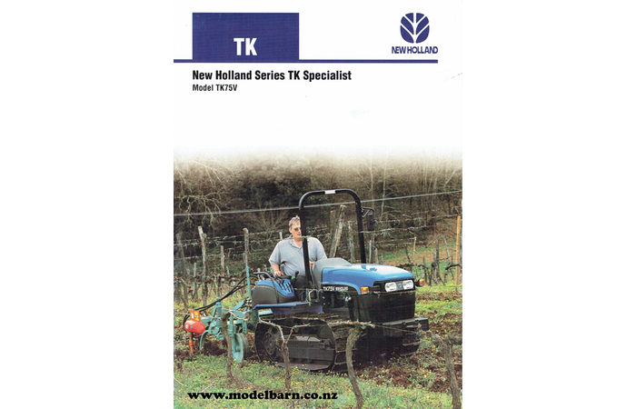 New Holland TK75V Crawler Tractor Brochure