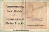 International Motor Trucks Brochure 1924