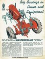 Case VC Tractor & Masterframe Implements Brochure 1941
