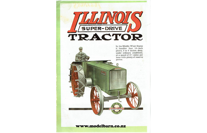 Illinois Super-Drive Tractor Brochure