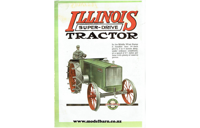 Illinois Super-Drive Tractor Brochure