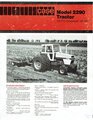 Case 2290 Tractor Spec Sheet Brochure