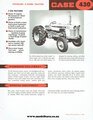 Case 430 Standard Tractor Spec Sheet Brochure 1964