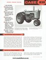 Case 830 Rowcrop Tractor Spec Sheet Brochure 1964
