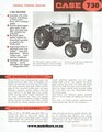 Case 730 Rowcrop Tractor Spec Sheet Brochure 1964