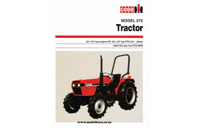 Case-IH 275 Tractor Brochure