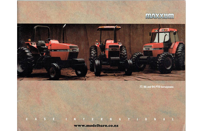 Case-IH Maxxum Tractors Brochure