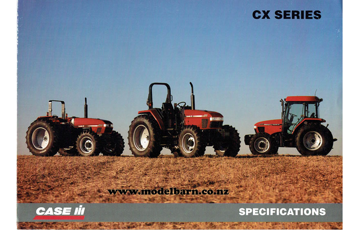 Case-IH CX Series Tractors Brochure 1998