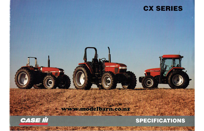 Case-IH CX Series Tractors Brochure 1998