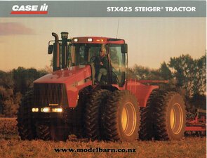 Case-IH Steiger STX425 Tractor Brochure 2001-case-ih-Model Barn