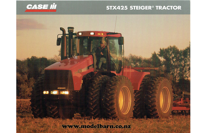 Case-IH Steiger STX425 Tractor Brochure 2001