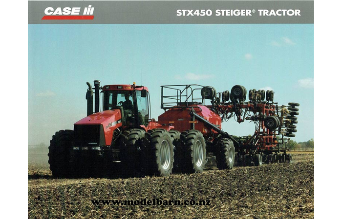 Case-IH Steiger STX450 Tractor Brochure 2001