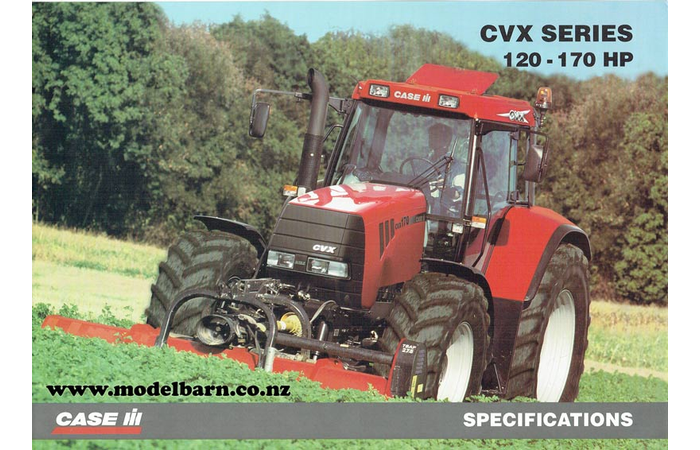 Case-IH CVX Series Tractors Brochure 2001