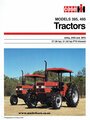 Case-IH 395 & 495 Tractors Brochure 1991
