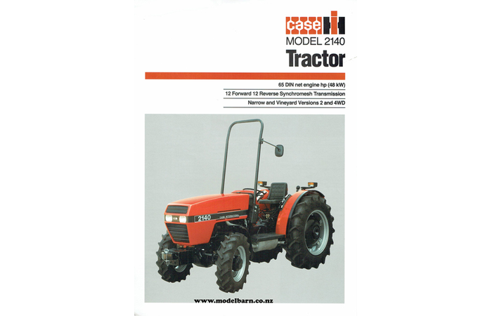 Case-IH 2140 Tractor Brochure