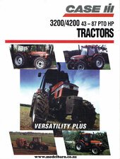 Case-IH 3200 & 4200 Tractors Brochure 1995-case-ih-Model Barn