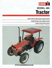 Case-IH 485 Tractor Brochure 1988-case-ih-Model Barn