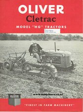 Oliver HG Crawler Tractor Brochure 1949-other-brochures-Model Barn