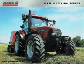 Case-IH MXU Maxxum Series Tractors Brochure 2003-case-ih-Model Barn