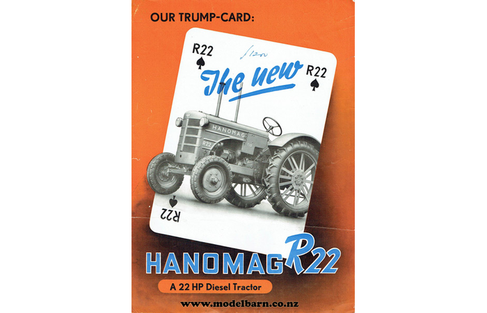 Hanomag R22 Tractor Brochure