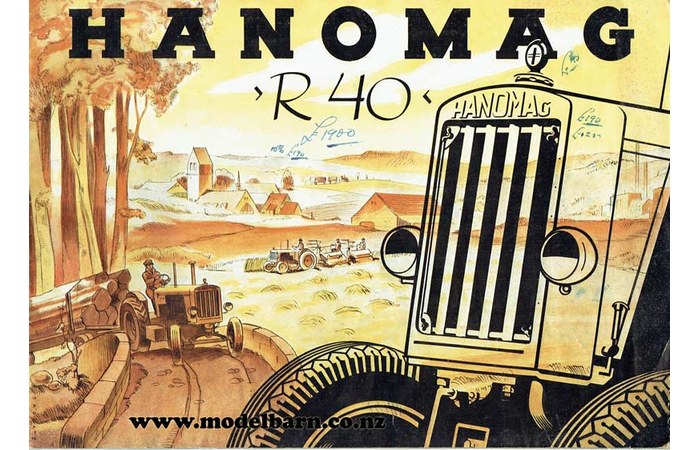 Hanomag R40 Tractor Brochure