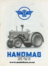 Hanomag R45 Tractor Brochure-other-brochures-Model Barn