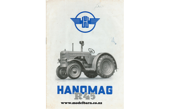 Hanomag R45 Tractor Brochure