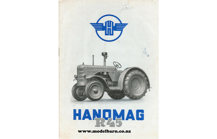 Hanomag R45 Tractor Brochure