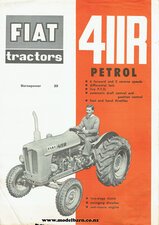 Fiat 411R Tractor Brochure-other-brochures-Model Barn