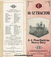 Emerson-Brantingham 16-32 Tractor Brochure 1920s