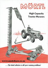 Mortl Mid Mounted Tractor Mowers Brochure 1962-other-brochures-Model Barn