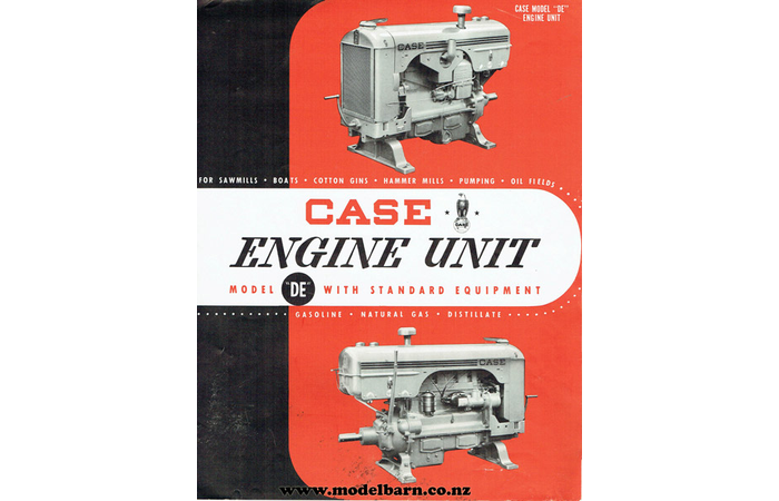 Case DE Engine Unit Brochure 1948