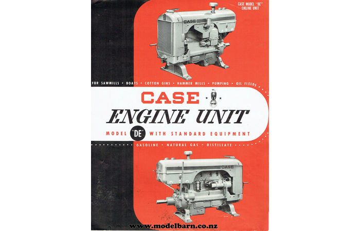 Case DE Engine Unit Brochure 1948