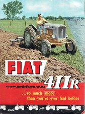 Fiat 411R Tractor Brochure-other-brochures-Model Barn