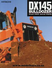 Hitachi DX145 Bulldozer Brochure-other-brochures-Model Barn