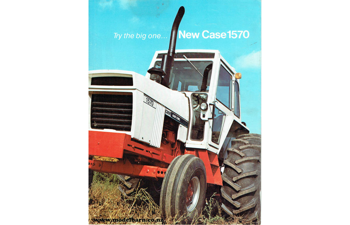 Case 1570 Agri King Tractor Brochure 1976