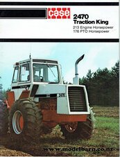 Case 2470 Traction King Tractor Brochure 1977-case-Model Barn