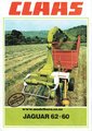 Claas Jaguar 60 & 62 Forage Harvesters Brochure 1982