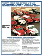 International 4900 Glider Kit Truck Brochure-international-Model Barn