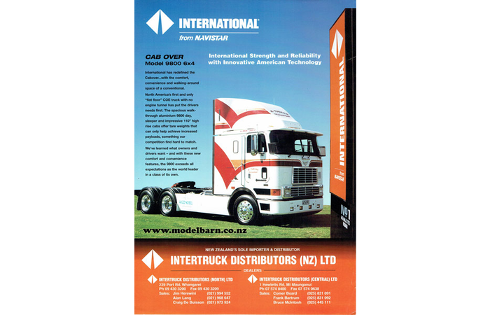International 9800 Truck Brochure