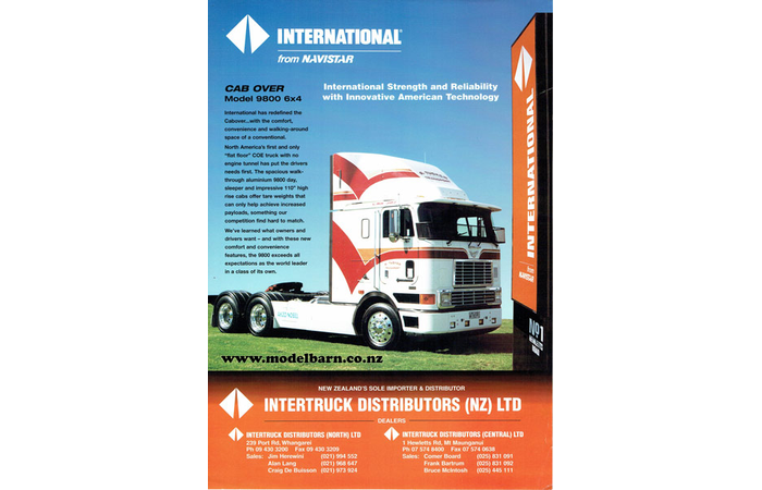 International 9800 Truck Brochure